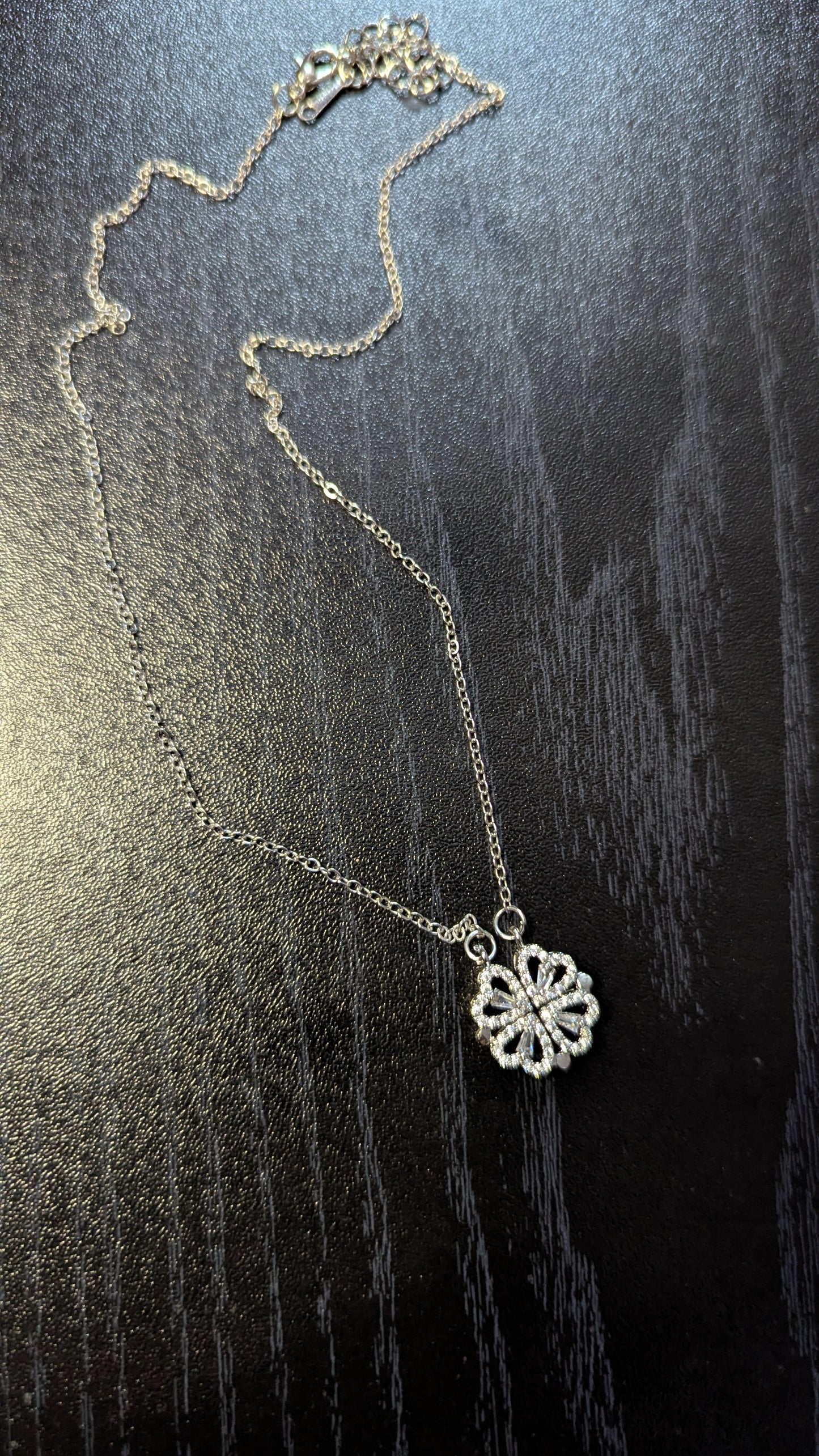 2 in 1 Silver Dual-Style Pendant Chain | Anti-Tarnish Daily Wear Necklace