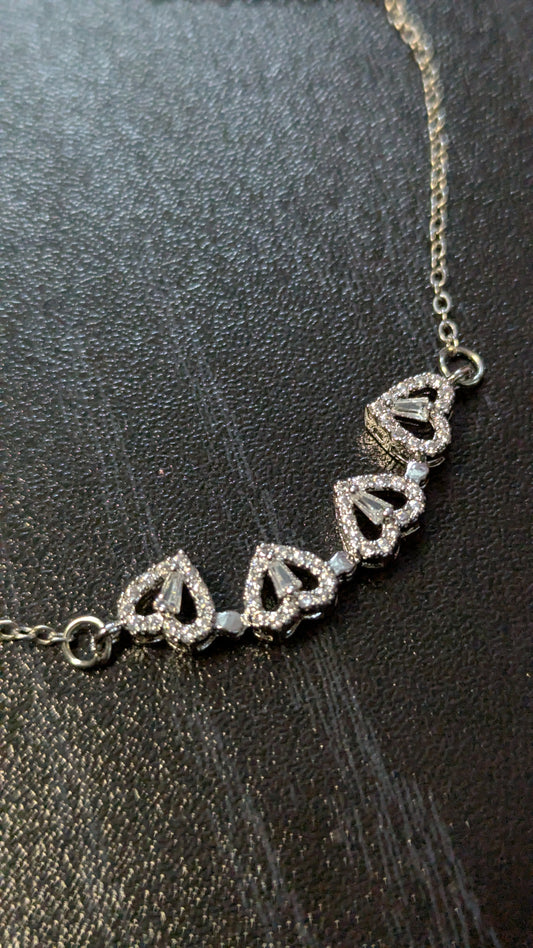 2 in 1 Silver Dual-Style Pendant Chain | Anti-Tarnish Daily Wear Necklace