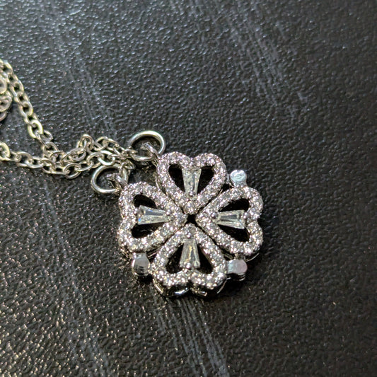 2 in 1 Silver Dual-Style Pendant Chain | Anti-Tarnish Daily Wear Necklace