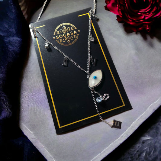 Evil Eye Stainless Steel Chain
